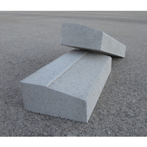 Bordillo recto monocapa 12x25x50cm