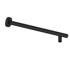 Brazo de ducha 420mm Loop negro mate Sanycces