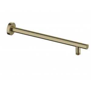Brazo de ducha 420mm Loop oro cepillado Sanycces