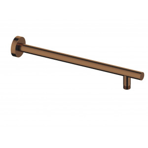 Brazo de ducha 420mm Loop oro rosa cepillado Sanycces