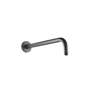 Brazo de ducha a pared de 37cm Black Gun Metal