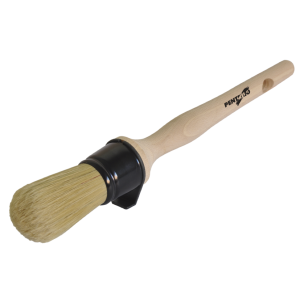Brocha prensada pro con colgador S-15 con mango barnizado