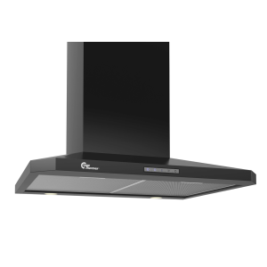 Campana extractora a pared DECOR 787 Negro 60cm sin motor, Thermex