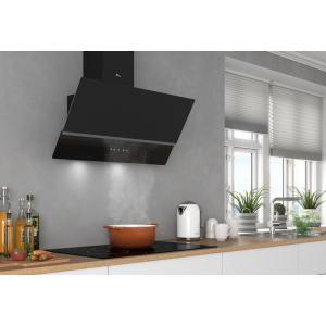 Campana extractora de pared Glasgow negro 60cm