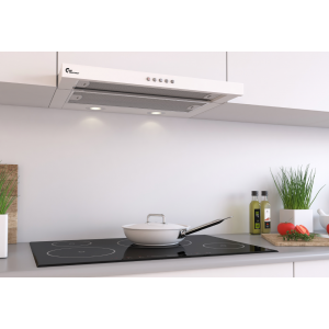 Campana encastrable extraíble SUPER SILENT 60 cm Blanco Thermex