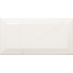 Revestimiento CARRARA METRO WHITE GLOSS 7,5x15cm Equipe Cerámicas