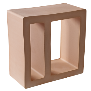 Celosía Lumina Cube 1 Sand Natural 20x20,7x10cm porcelánico
