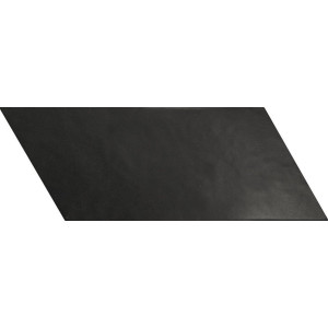 Pavimento CHEVRON NEGRO MATE DERECHA porcelanico 9X20,5cm Equipe
