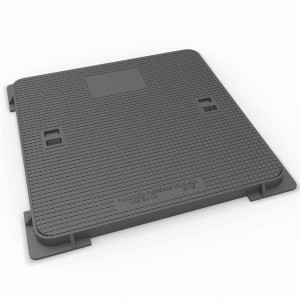 Tapa y marco fundicion hidraulica B-125 (685x685MM) D18Z