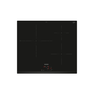 Encimera inducción iQ300 encastrable sin perfiles Negro 60cm de Siemens