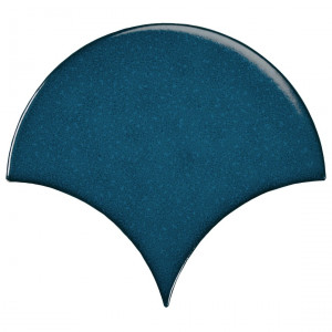 Revestimiento SCALE FAN ELECTRIC BLUE 10,6X12cm Equipe Cerámicas