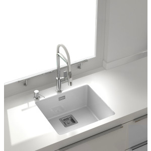 Fregadero ZIE45 Bajo Encimera 450x500x200mm Poalgi