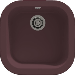 Fregadero Ambar bajo encimera brown 395x395mm