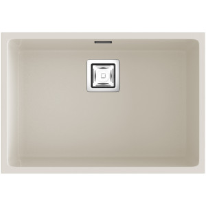 Fregadero ZIE60 Pergamon brillo bajo encimera 650x450x200mm