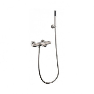 Conjunto de grifería termostática de baño/ducha Moscu Acero Inox