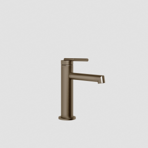Mezclador de lavabo Ingranaggio sin desagüe Bronce PVD, Gessi