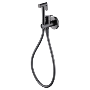 Grifería empotrada de WC bidé Vulsini Black Gun Metal