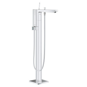 Grifería exenta monomando de bañera a suelo EUROCUBE JOY Grohe cromo 23667001