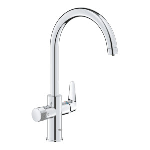 Monomando BLUE PURE BAUCURVE de fregadero