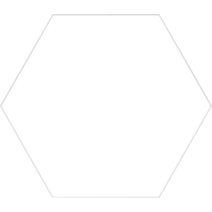 Pavimento porcelanico Blanco mate WHITE HEX 25 25x25 cm pasta blanca