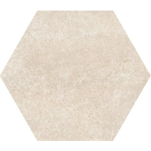 Pavimento HEXATILE CEMENT SAND mate porcelanico 17,5x20cm Equipe