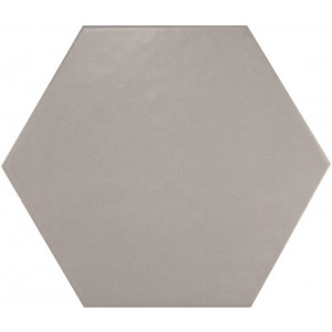 Pavimento HEXATILE GRIS MATE porcelanico 17,5x20cm Equipe