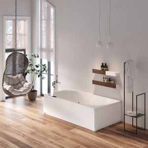 Hidronatur bañera encastrable 190 cm x 100 cm Biar