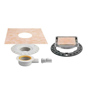 Set desagüe KERDI-DRAIN-BASE con rejilla diseño 4