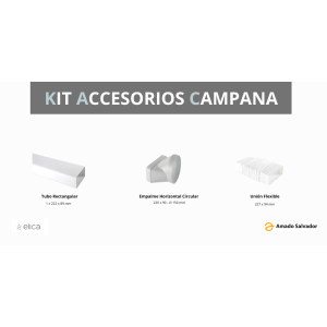 Kit Accesorios Campana NikolaTesla Elica