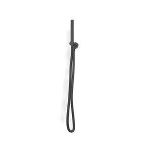 UP kit de ducha soporte con toma, flexo y maneral negro mate 2705-74NN Treemme