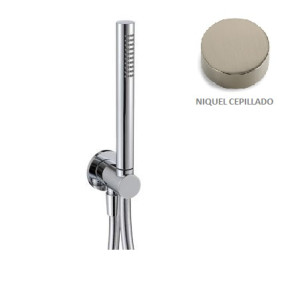 Kit de ducha para baño Niquel cepillado TREEMME