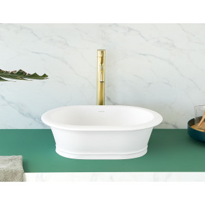 Lavabo sobre encimera Classic 50x36cm de Solid Surface varios acabados