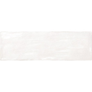 Revestimiento MALLORCA WHITE 6.5x20cm Equipe Cerámicas