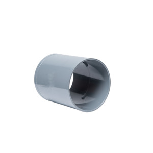 Manguito Unión Diámetro 40MM Hembra-Hembra Gris Con Tope 