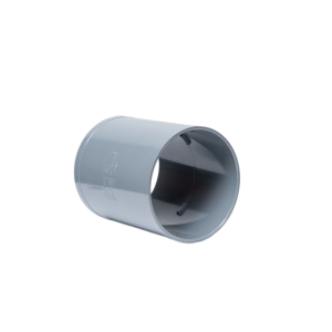 Manguito Unión Diámetro 125MM Hembra-Hembra Gris Con Tope 