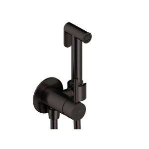 Monomando de lavabo mural Loop metal gun Sanycces
