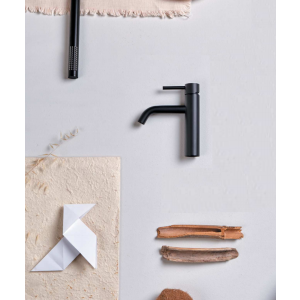 Monomando lavabo Loop negro mate Sanycces