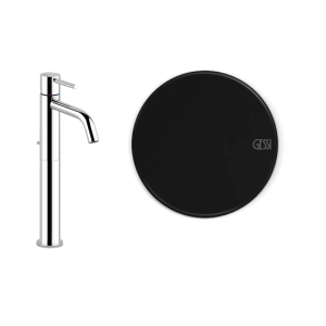 Mezclador lavabo Via Tortona Negro 18603/299 Gessi