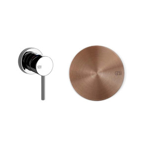 Mezclador de pared Via Tortona Cobre Cepillado 19712/708