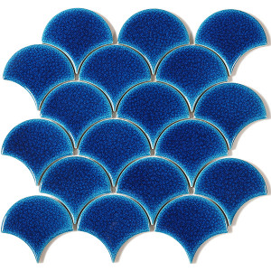 Mosaico enmallado ATLANTIS BLUE 30,2x29,4cm
