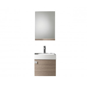 Conjunto mueble de baño PARIS lavabo y espejo Varios Colores B&K