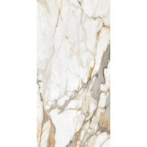 Pavimento porcelánico Calacatta Oro Carving Satinado 60x120cm rectificado