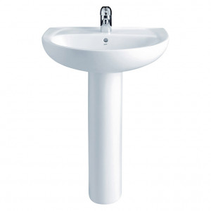 Conjunto lavabo con pedestal ELIA de Gala