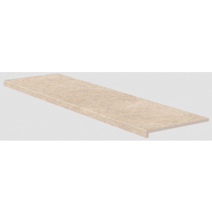 Peldaño recto Drach Beige 33x120x3cm Exagres