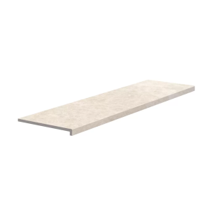 Peldaño recto C3 Ardenas Marfil 33x120x3cm gres extrusionado 