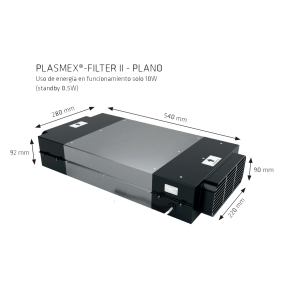 Filtro de plasma Thermex plasma filter II Plano