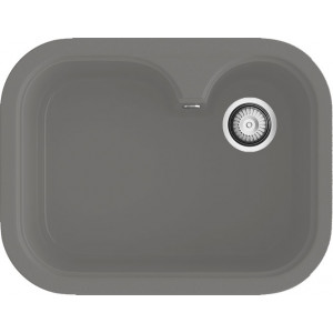 Fregadero Rubi sobre encimera concret 395x540mm