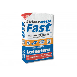 Premezclado de hormigón ultraliso Latermix Fast en saco de 16L