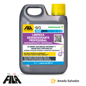 PS87 PRO Detergente desengrasante, quitamanchas y decapante 1L FILA