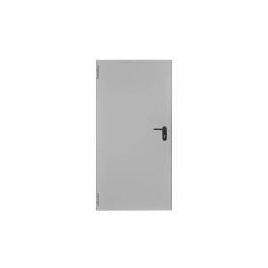 Puerta Cortafuegos EI2 60 Reversible 800x2050MM Blanco 9010G Con maneta Negra 